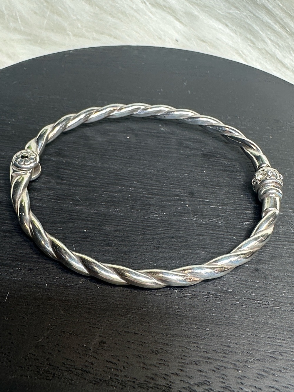 Brighton charm bracelet bangle silver “Shimmer”